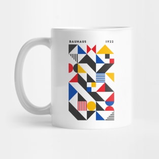 Bauhaus Exhibition 1922 Geometric Mug